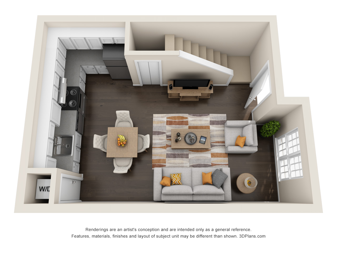 Willow Floor Plan - 1st Floor