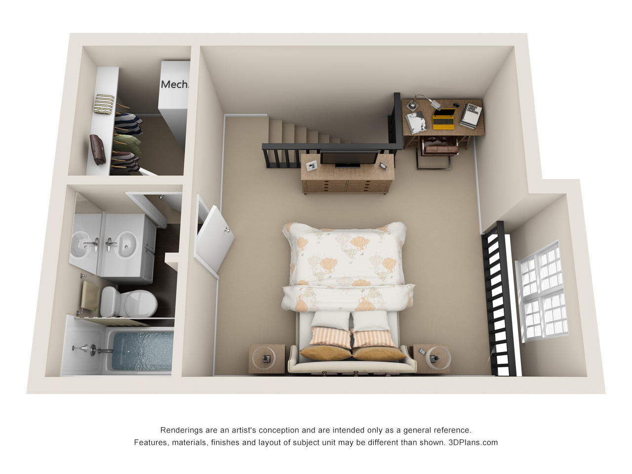 Willow Floor Plan - 2nd Floor