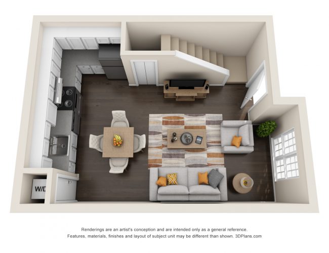 Willow Floor Plan - 1st Floor